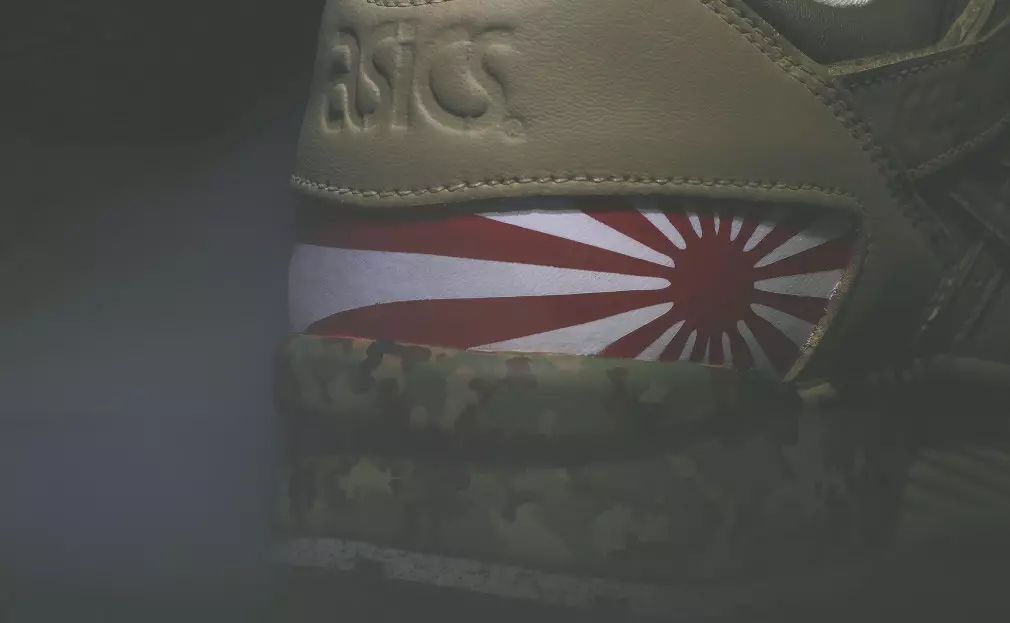 ASICS Gel Lyte V Rising Sun Flag by Rudnes