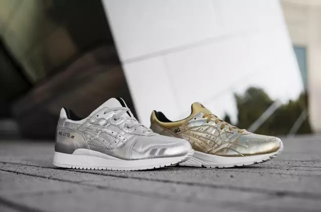 ASICS धातुई शैंपेन हॉलिडे 2015 पैक