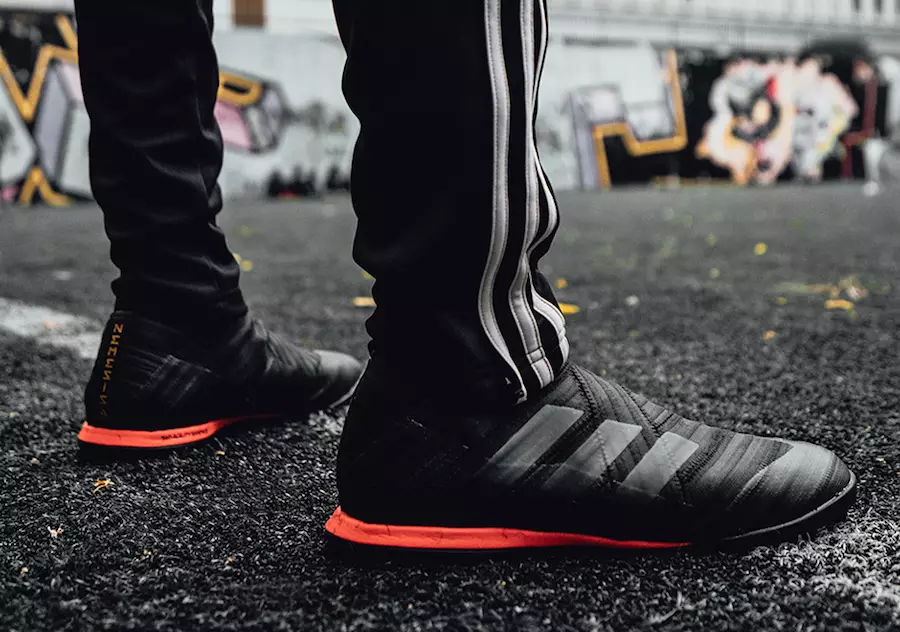 Adidas Soccer Skystalker kolekcija Black Red Gold