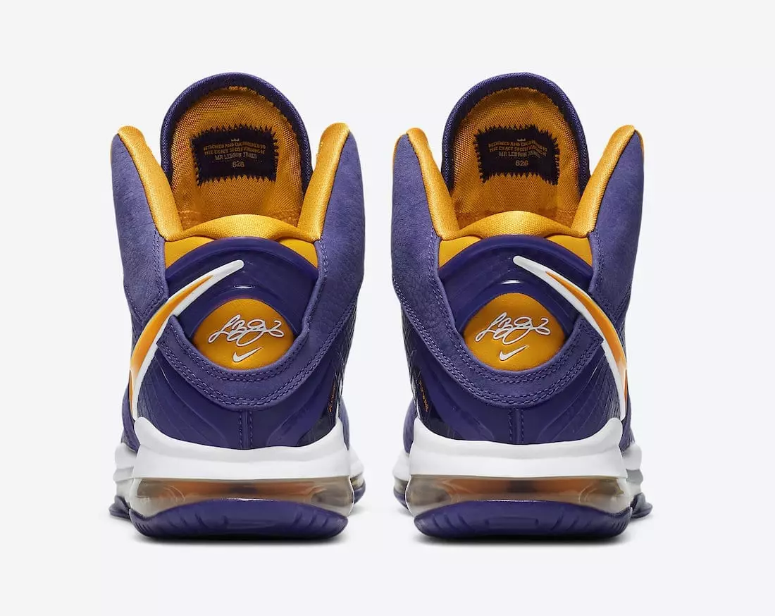 Nike LeBron 8 Lakers DC8380-500 Fecha de lanzamiento Precio