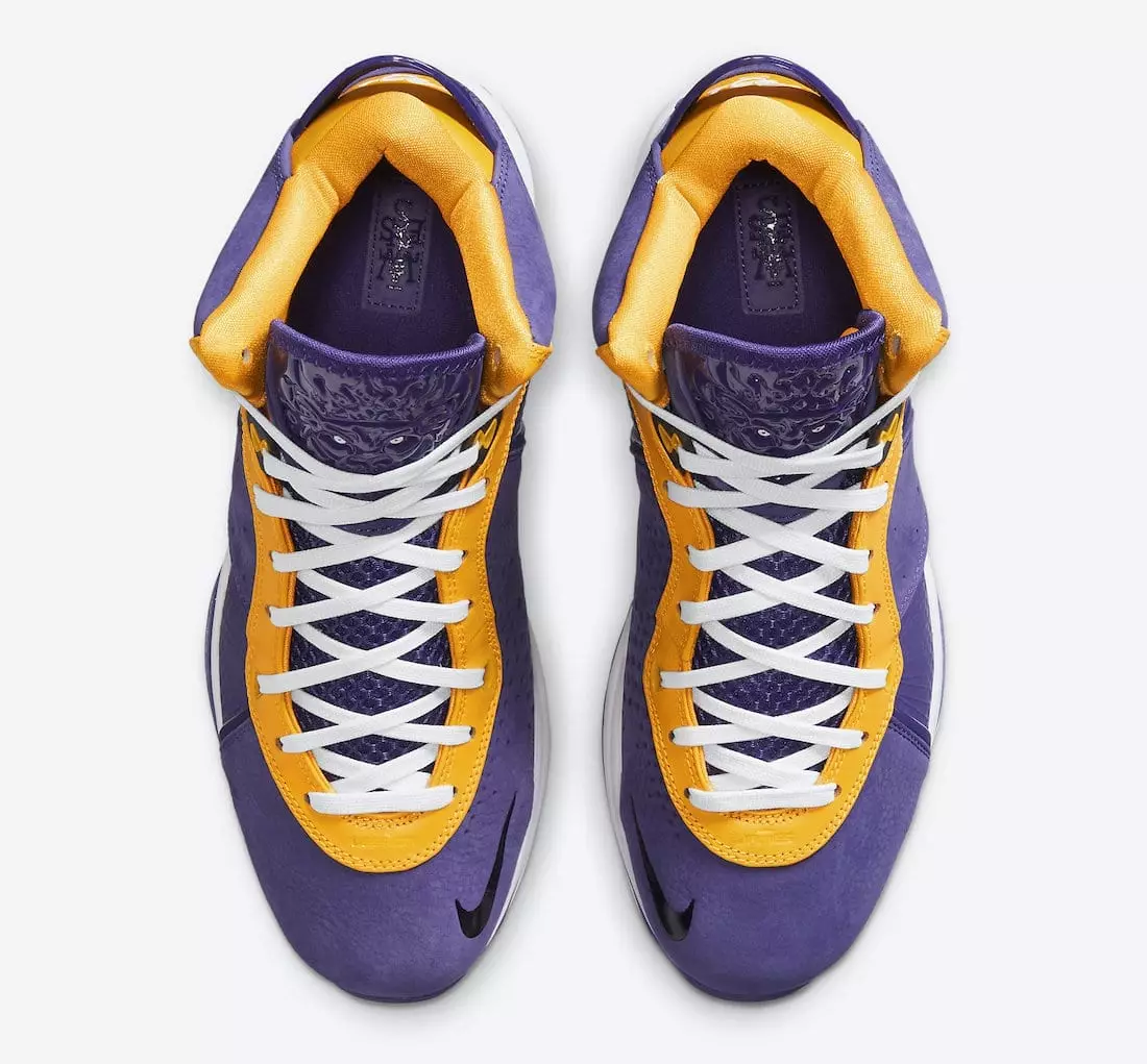 Nike LeBron 8 Lakers DC8380-500 Data de llançament Preu