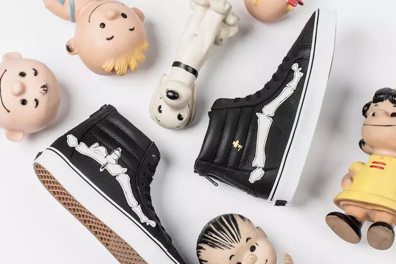 Peanuts x Blends x Van Vaults Sk8-Hi 재발행 지퍼