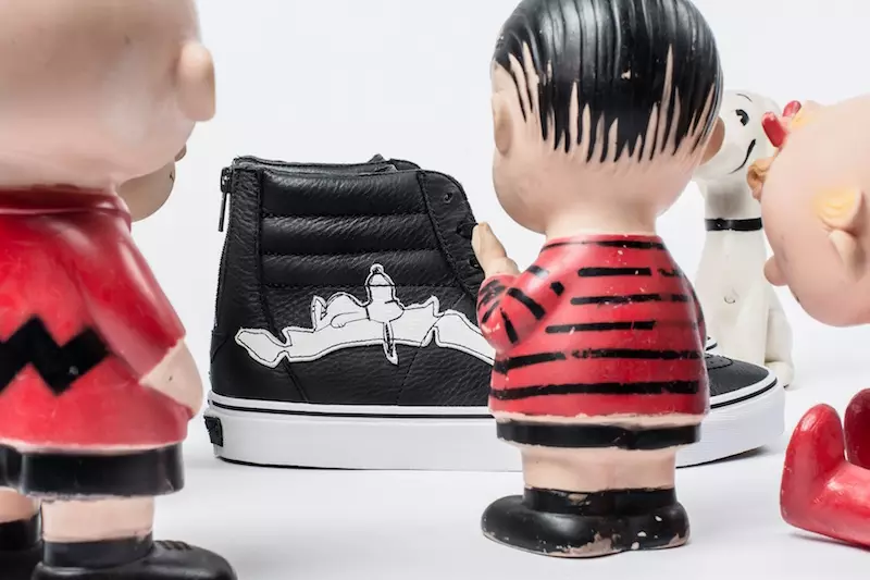 Cremallera de reedición Sk8-Hi de Peanuts x Blends x Van Vaults