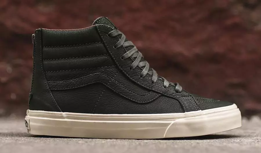 वैन Sk8-Hi Reissue Zip DX प्रीमियम फ़ॉरेस्ट ग्रीन