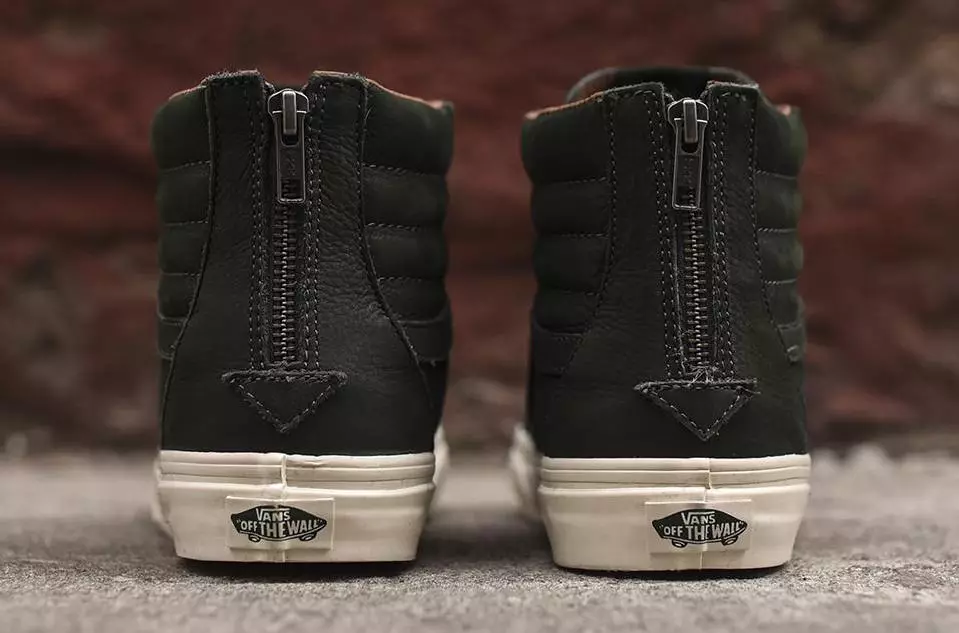 वैन Sk8-Hi Reissue Zip DX प्रीमियम फ़ॉरेस्ट ग्रीन