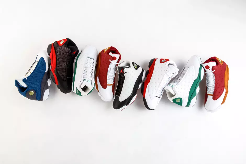 Стадиондук товарлар Air Jordan 13 заманбап күн колдонмосу