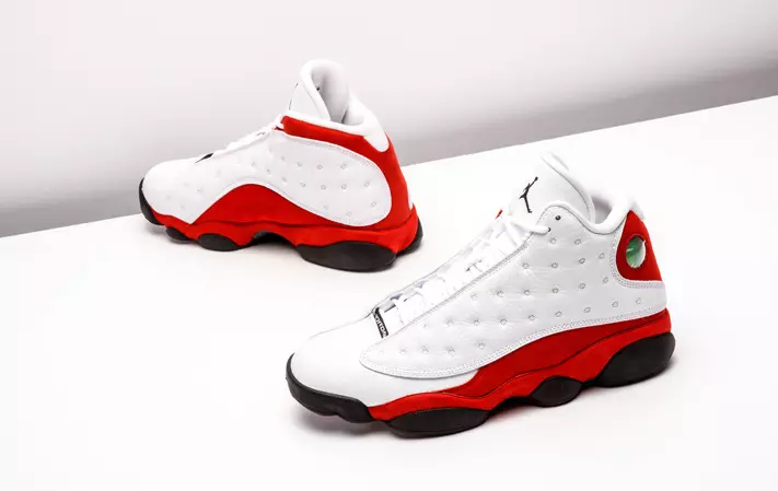 Air Jordan 13 Λευκό Κόκκινο