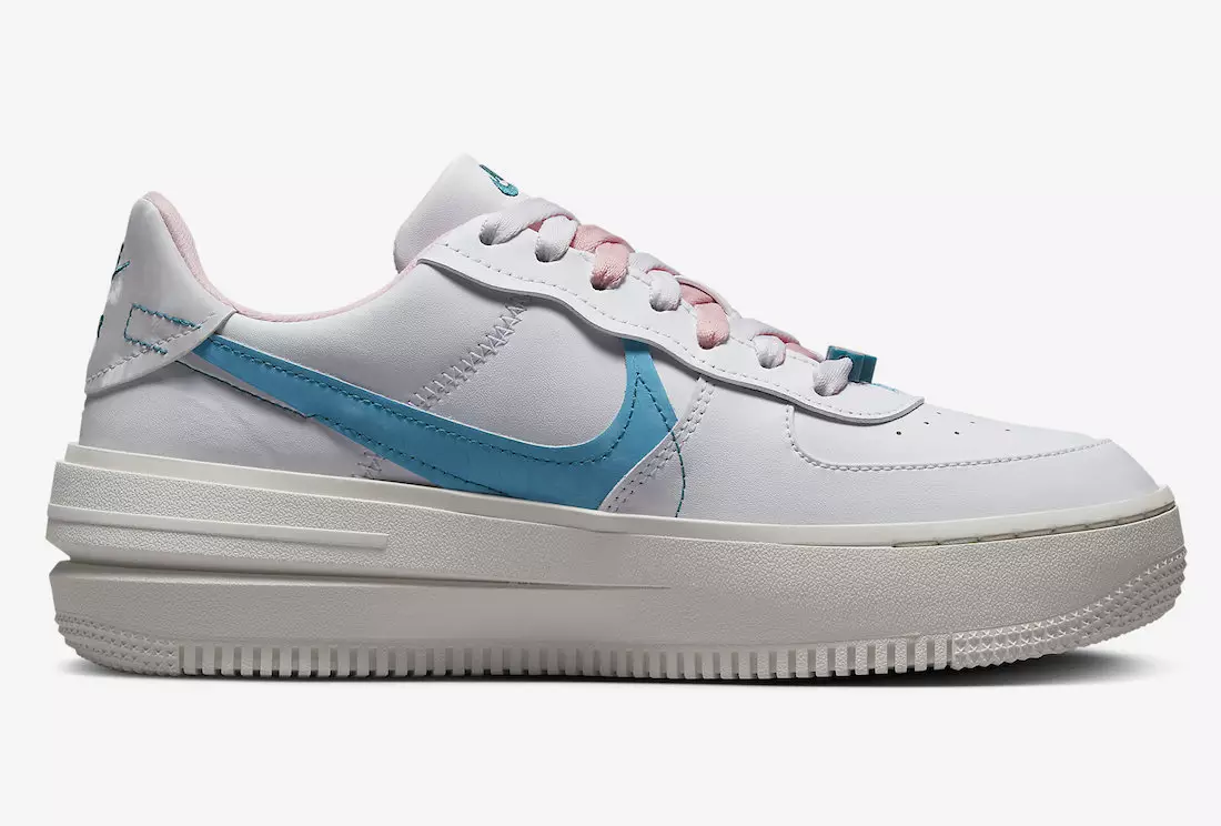 Nike Air Force 1 PLT.AF.ORM DZ5197-100 מעלדונג טאָג