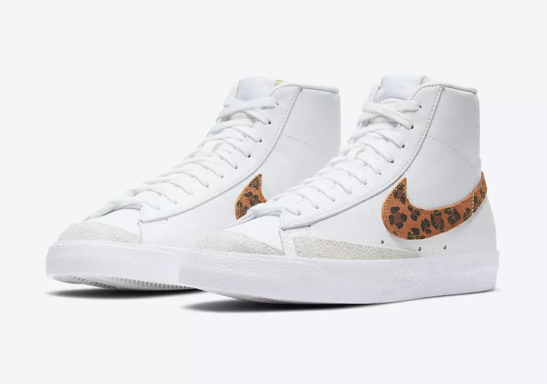 Sonraí Nike An Blazer Lár Le Cló Liopard Coimhthíocha