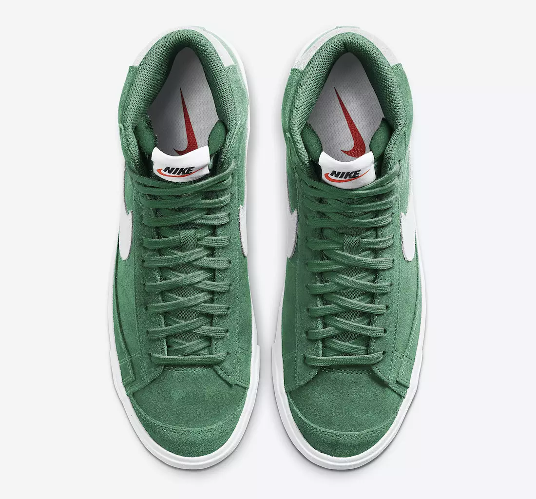 Nike Blazer Mid 77 Suede Pine Green CI1172-301 Utgivelsesdato