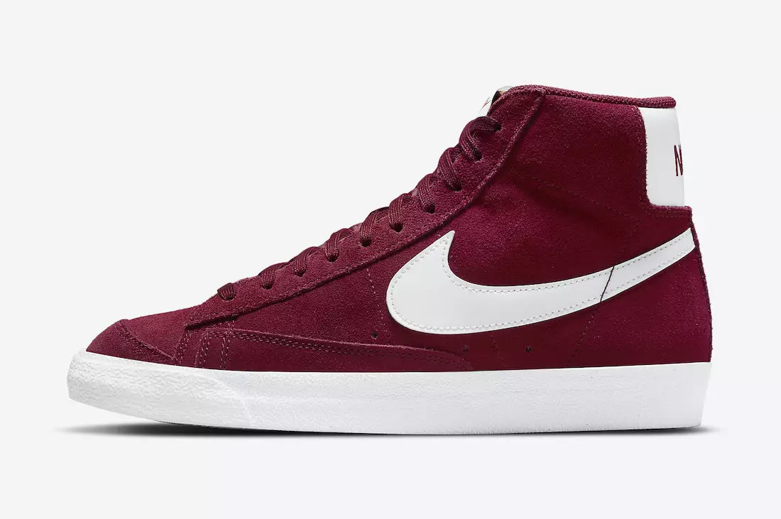 Nike Blazer Mid 77 Suede Team Red CI1172-601 Дата випуску