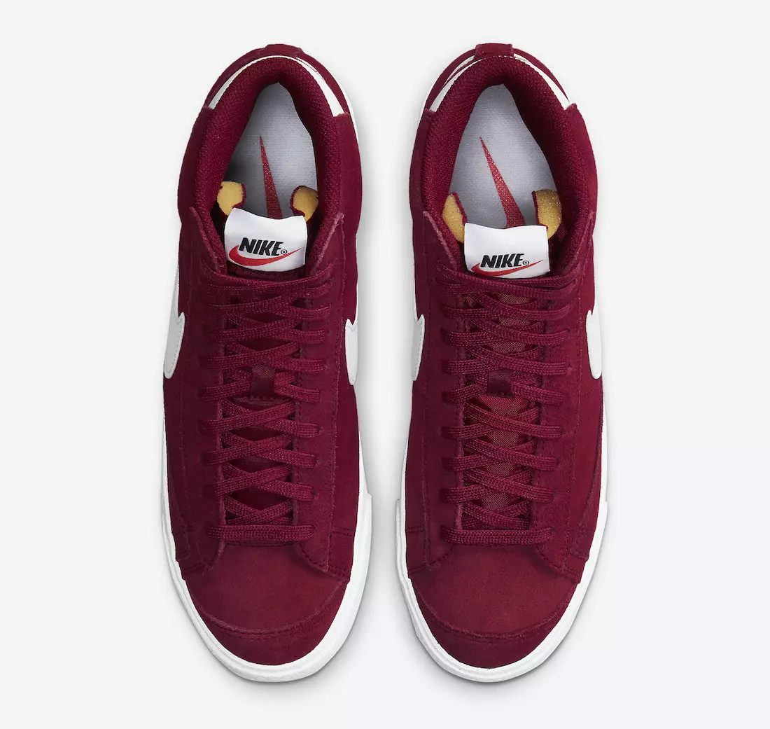 Nike Blazer Mid 77 Suede Team Red CI1172-601 Дата випуску