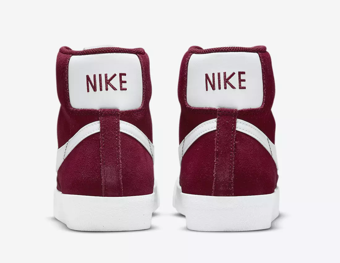 Nike Blazer Mid 77 Suede Team Red CI1172-601 تاريخ الإصدار