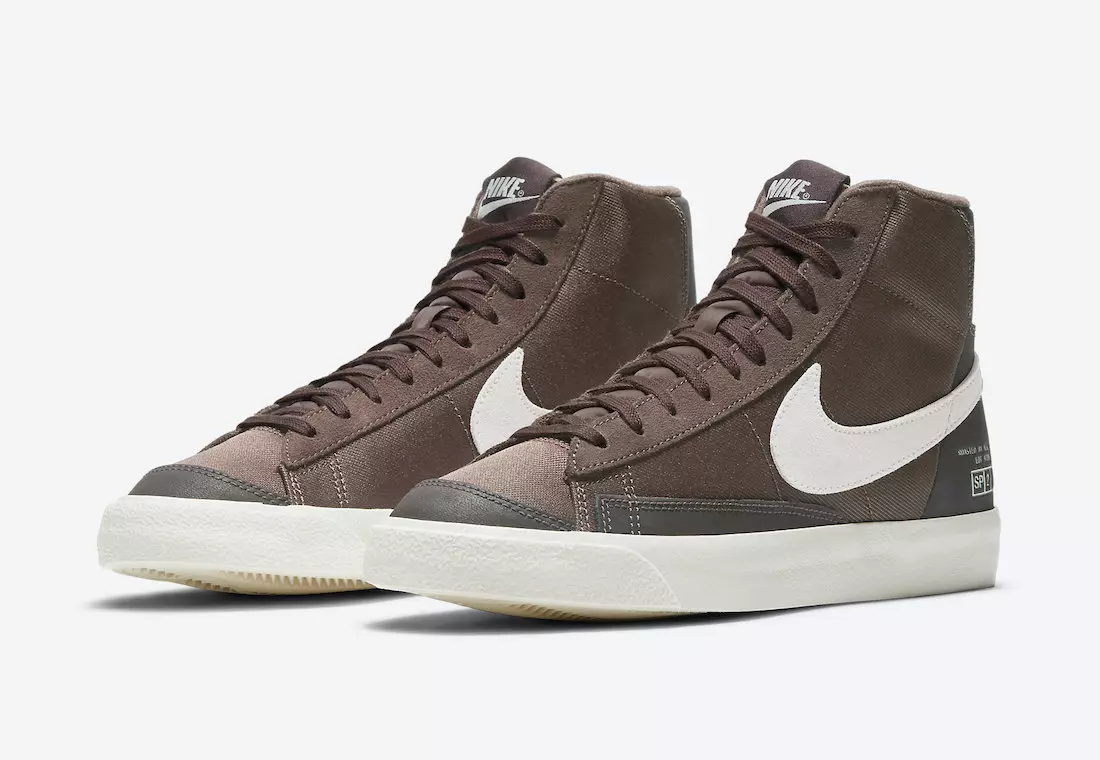 تاریخ انتشار Nike Blazer Mid Coffee DD5332-244