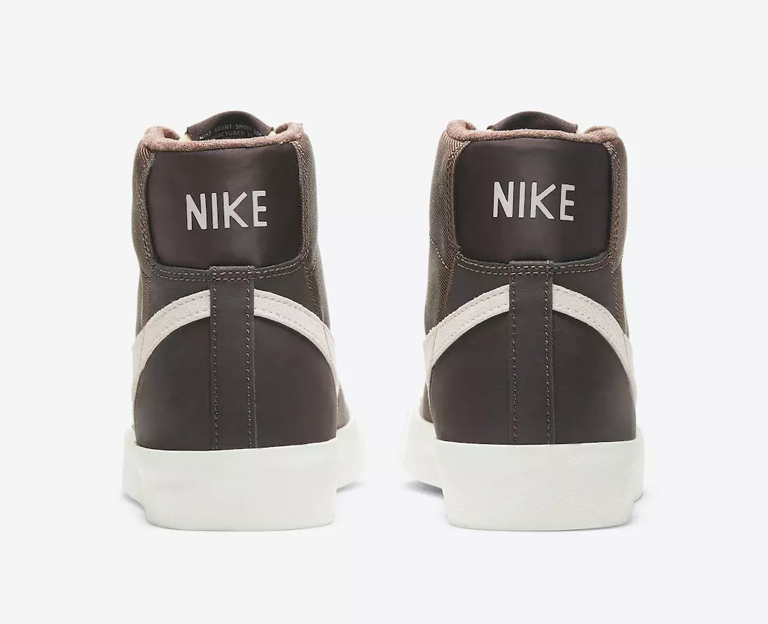 Nike Blazer Mid Coffee DD5332-244 გამოშვების თარიღი