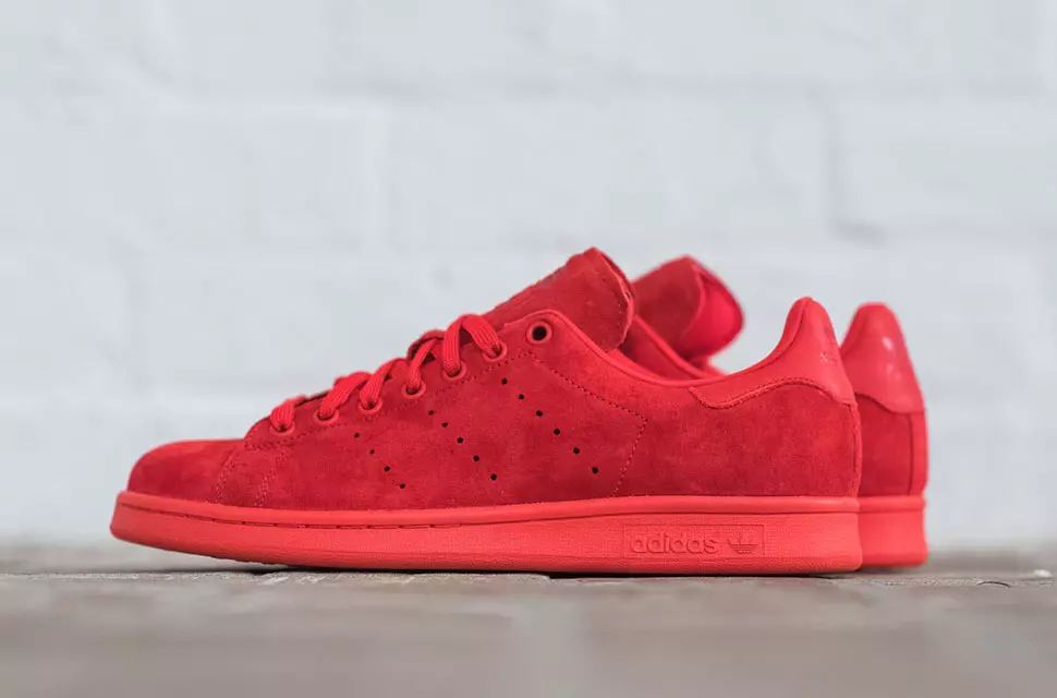 Adidas Stan Smith Порошковая красная