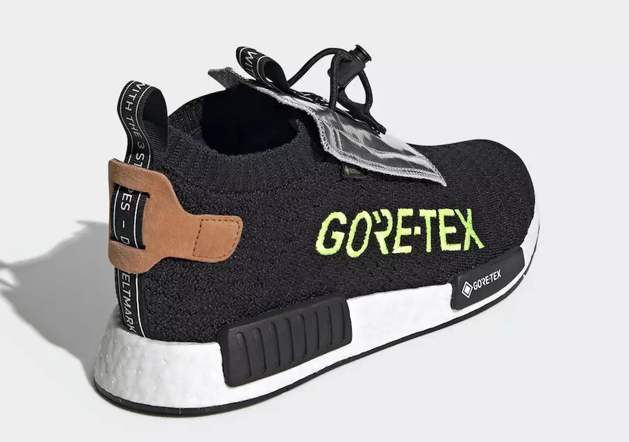 adidas NMD TS1 Gore-Tex Black Solar Yellow EE5895 Útgáfudagur