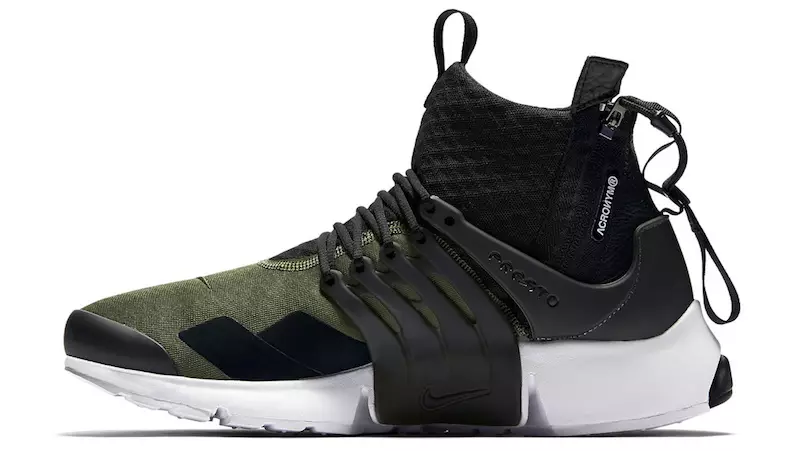 ACRONYM x Nike Air Presto Olive Izdošanas datums