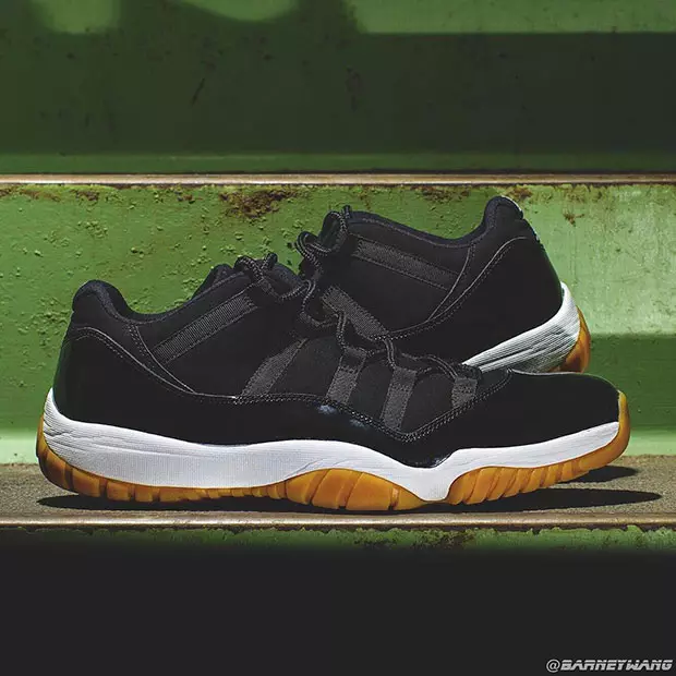 Air Jordan 11 დაბალი რეზინის ნიმუში