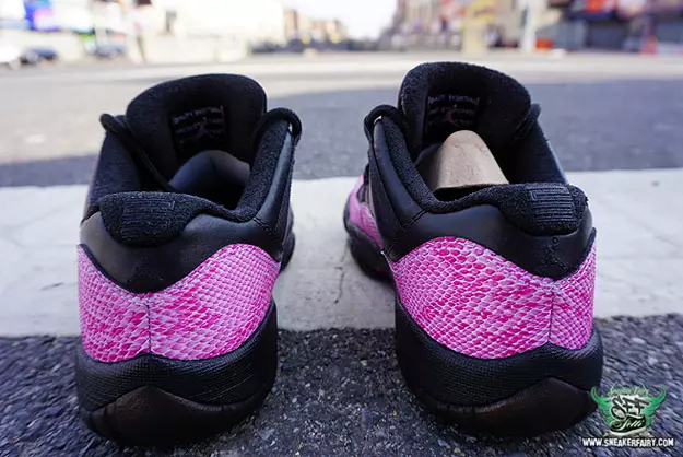 Air Jordan 11 Lav Pink Snakeskin Custom