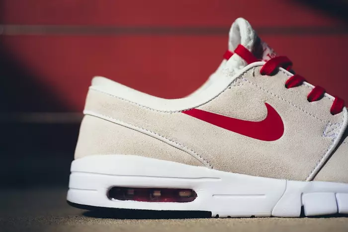 Nike SB Stefan Janoski Max Suede Université Rouge