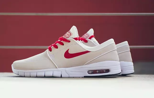 Nike SB Stefan Janoski Max Suede Université Rouge