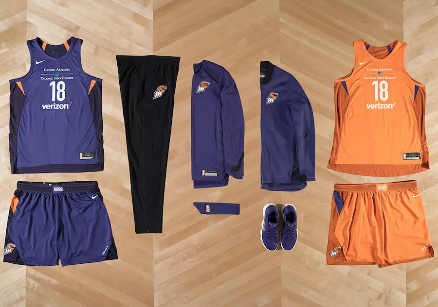 Uniformes Nike da WNBA