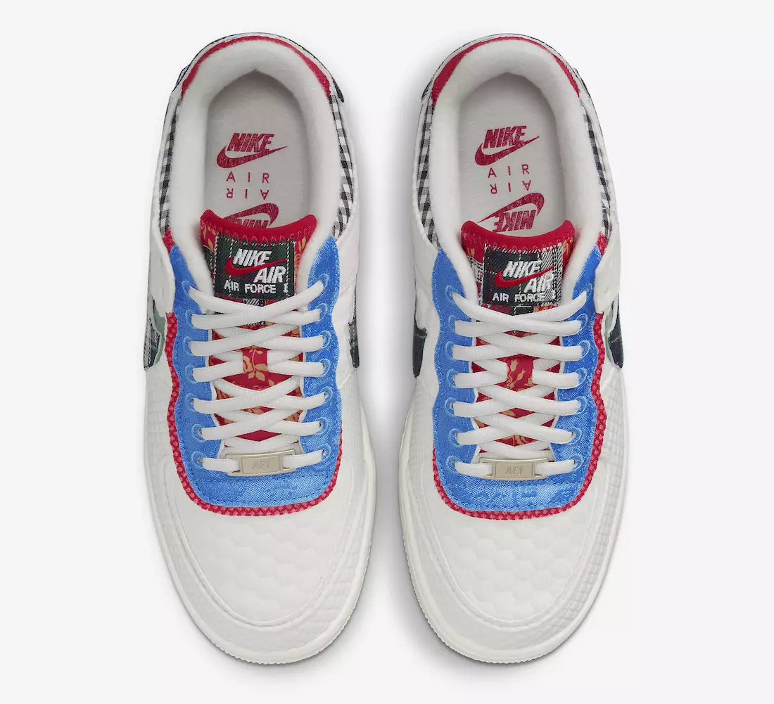 Date de sortie de la Nike Air Force 1 Shadow Multi Material DZ5193-100