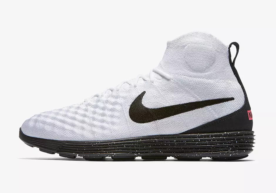 Nike Lunar Magista II Flyknit Blanc Noir Infrarouge