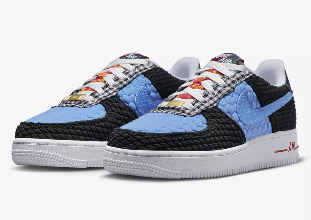 Nike Air Force 1 Low GS Multi Material DZ5302-001 תאריך שחרור