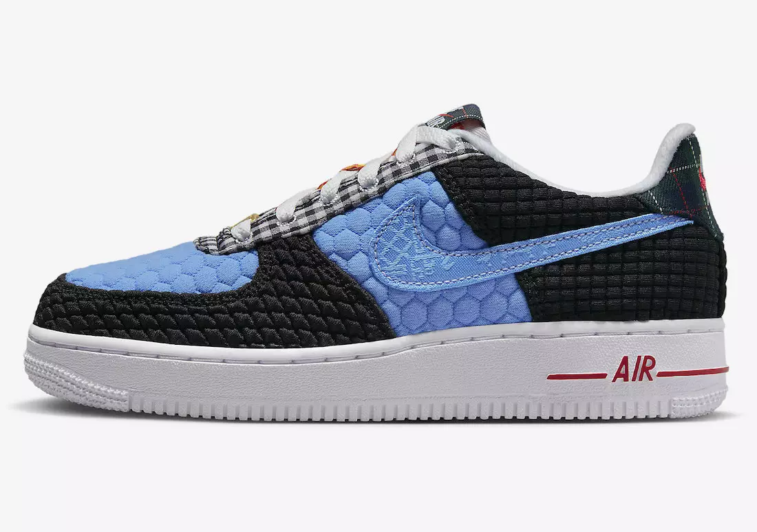 Nike Air Force 1 Low GS Multi Material DZ5302-001 תאריך שחרור