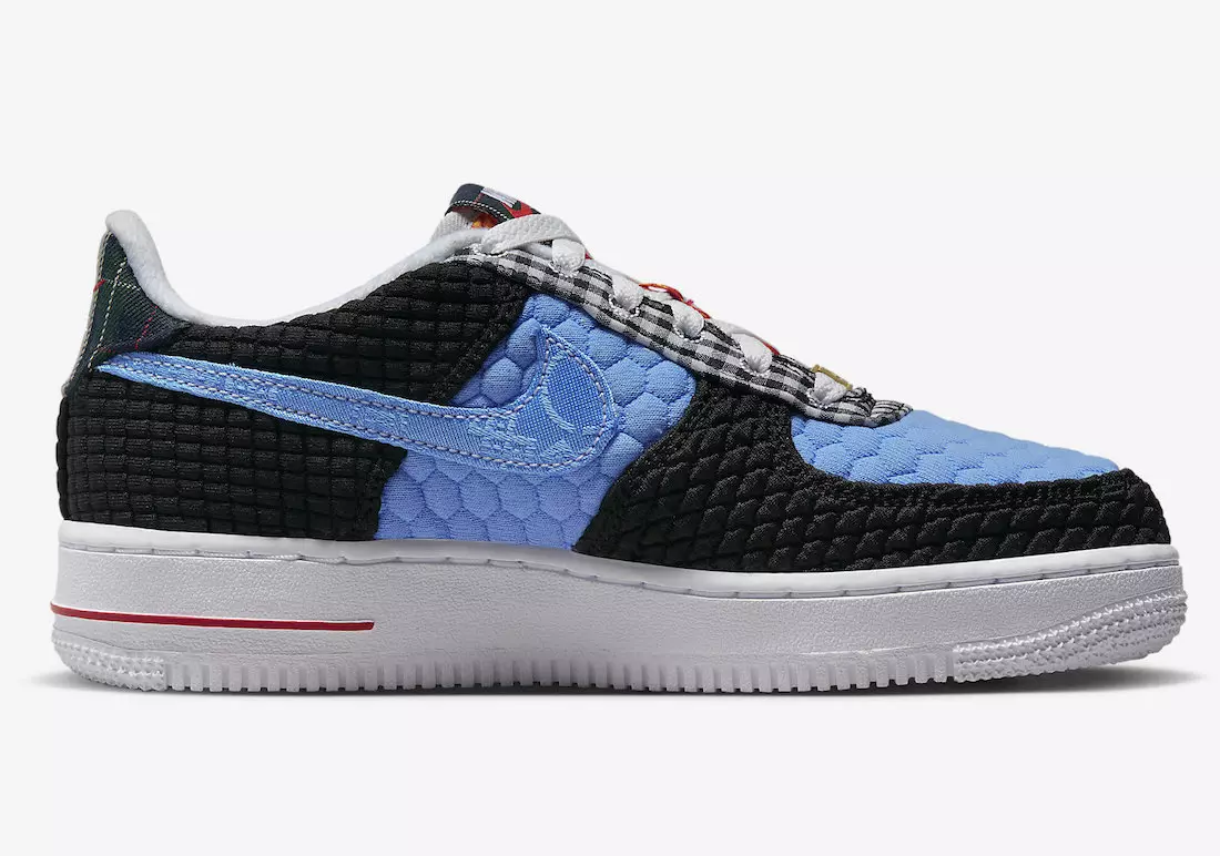 Nike Air Force 1 Low GS Multi Material DZ5302-001 გამოშვების თარიღი