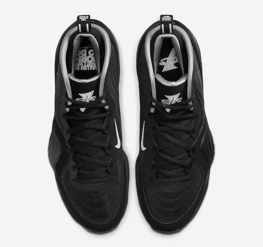 Nike Air Penny 5 Black Silver CZ8782-001 Utgivningsdatum