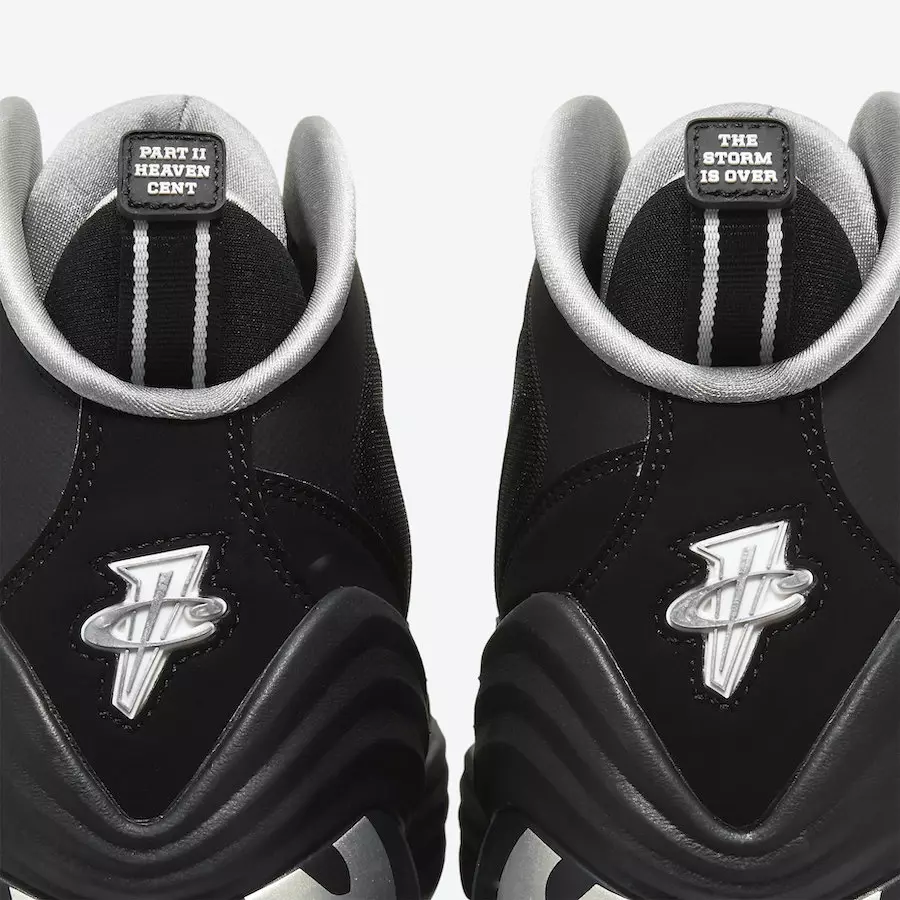 Nike Air Penny 5 Black Silver CZ8782-001 تاریخ انتشار-6