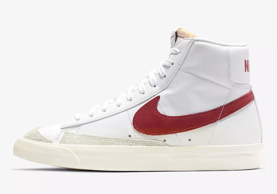 Nike Blazer Mid '77 Brick Red BQ6806-102 Датум на издавање