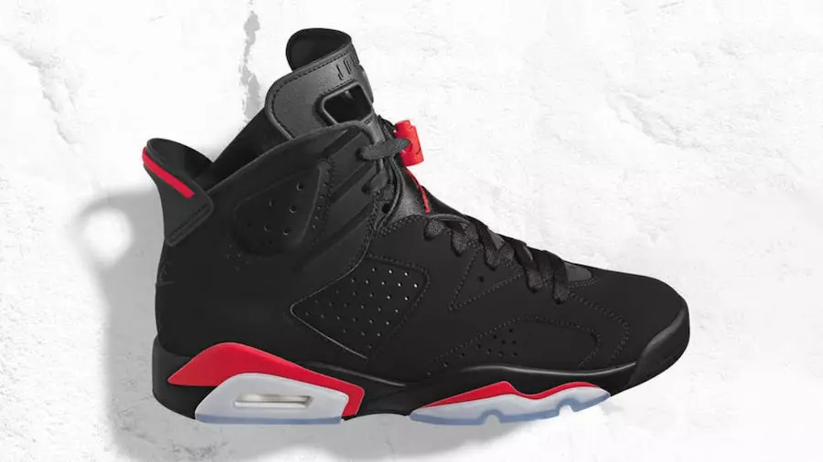 Air Jordan 6 hồng ngoại