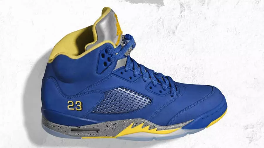 Air Jordan 5 Laney in trasferta