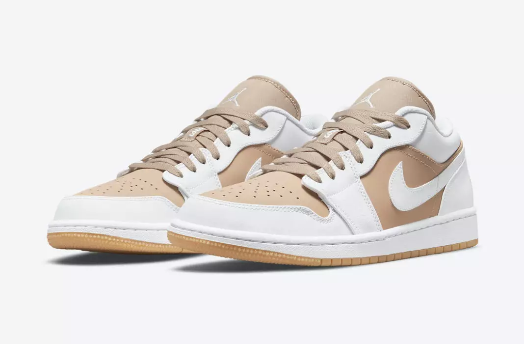 Air Jordan 1 Low White Tan Gum DN6999-100 Datum izdavanja