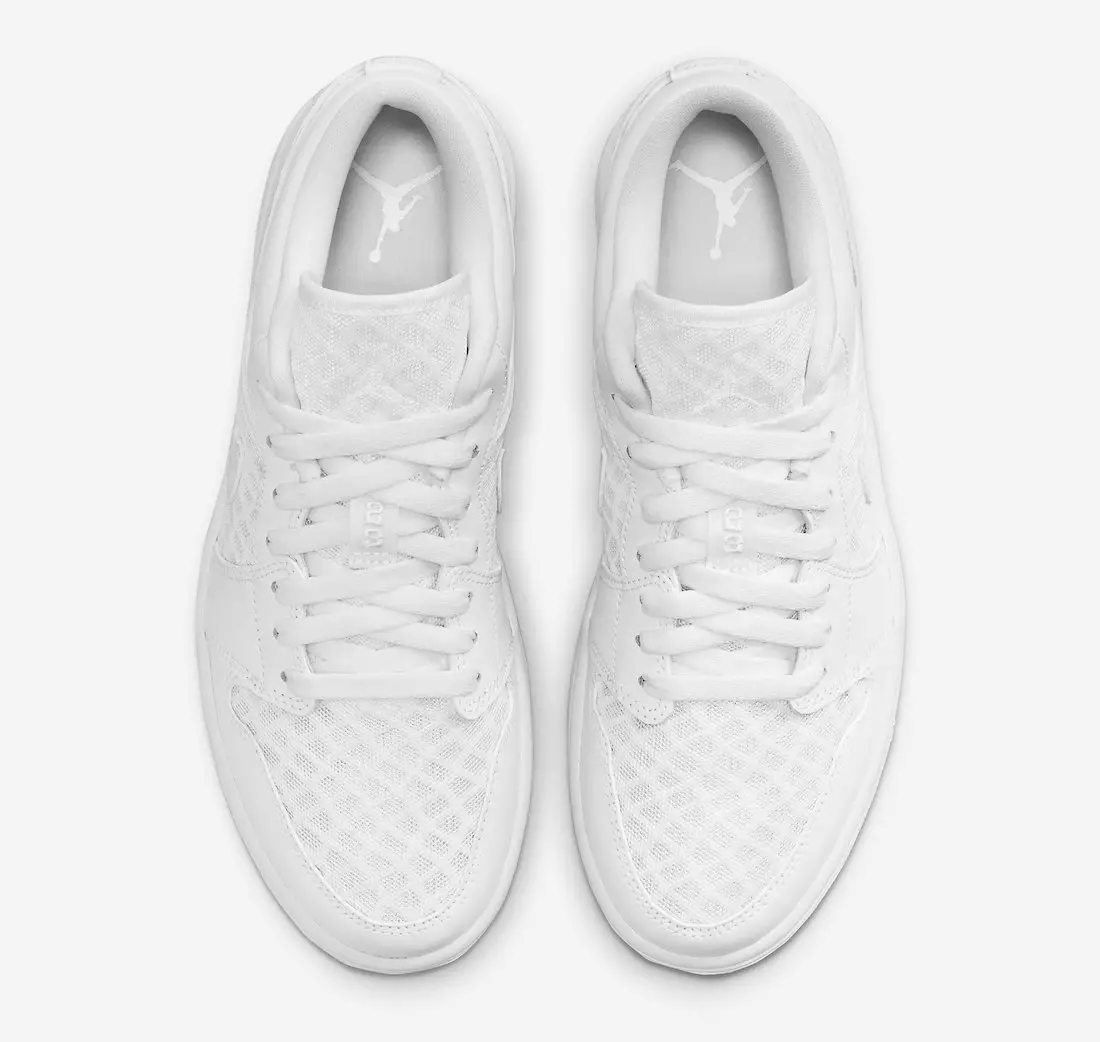 Air Jordan 1 Low White DC9508-100 გამოშვების თარიღი