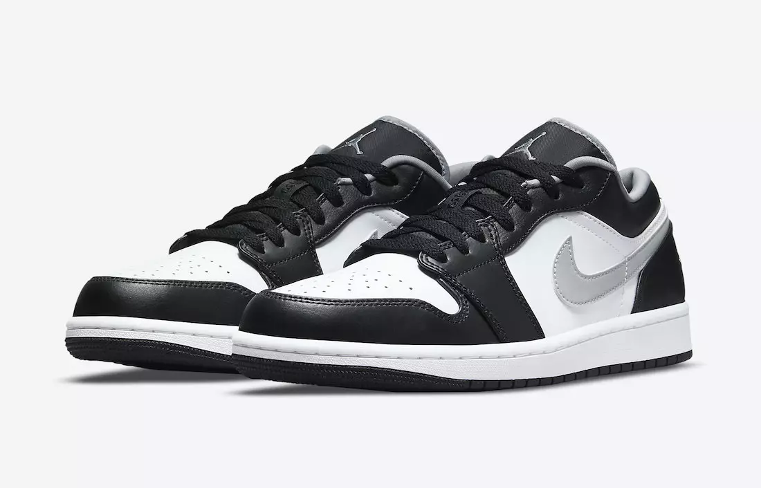 Air Jordan 1 Low Black Medium Grey White 553558-040 ဖြန့်ချိသည့်ရက်စွဲ