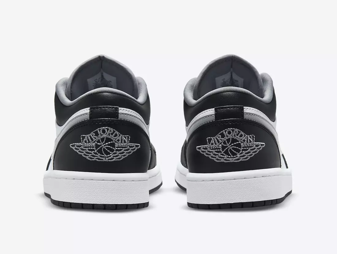 Air Jordan 1 Low Negras Medium Grey White 553558-040 Fecha de lanzamiento