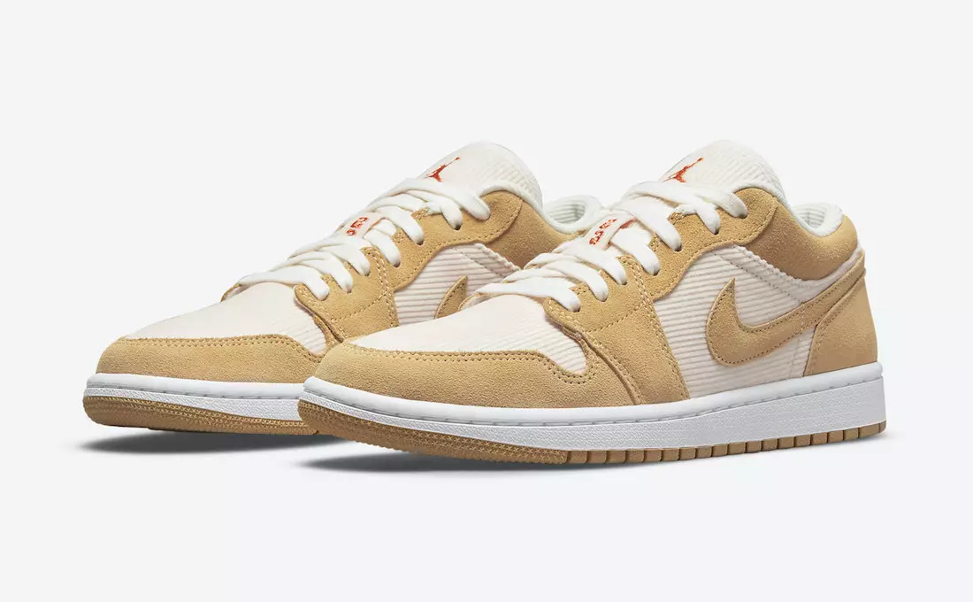 Air Jordan 1 Low Corduroy Suede DH7820-700 Дата выпуску