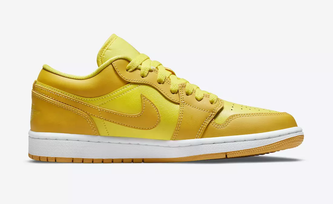 تاريخ الإصدار Air Jordan 1 Low Yellow Gold DC0774-700