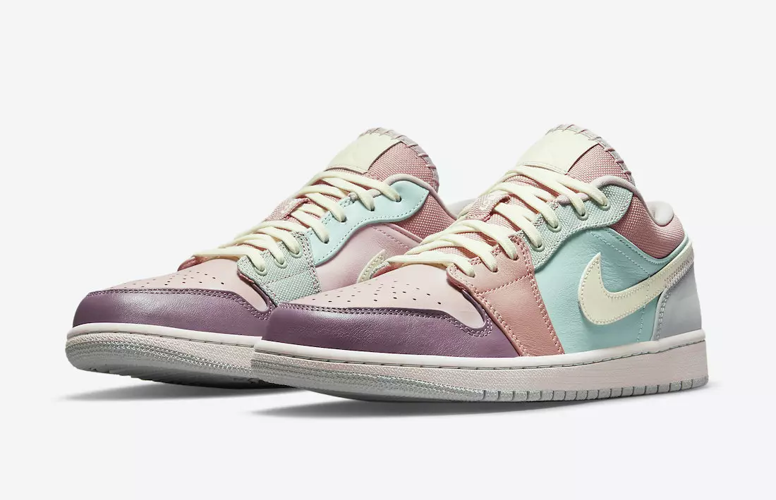 Air Jordan 1 Íseal Il Pastel DJ5196-615 Dáta Eisiúna