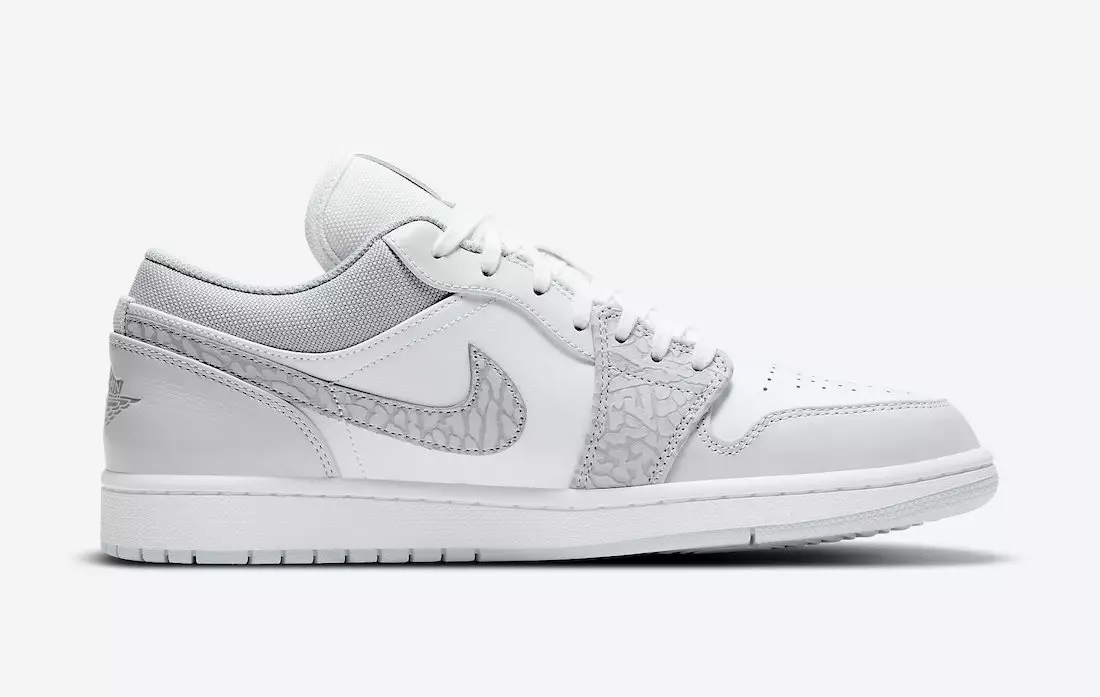 Air Jordan 1 Low PRM Elephant Print DH4269-100 תאריך שחרור