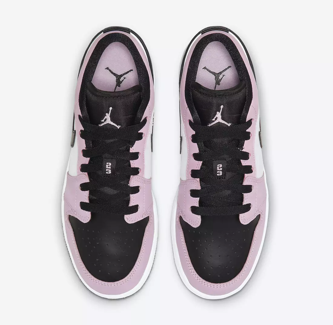 Air Jordan 1 Low GS Light Arctic Pink 554723-601 تاريخ الإصدار