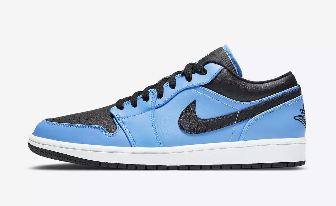 Air Jordan 1 Low University Blue Black 553558-403 Julkaisupäivä