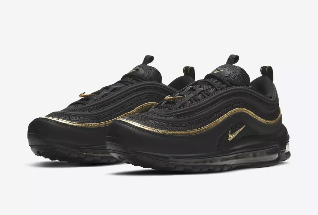 Nike Air Max 97 შავი ოქრო DC2190-001 გამოშვების თარიღი