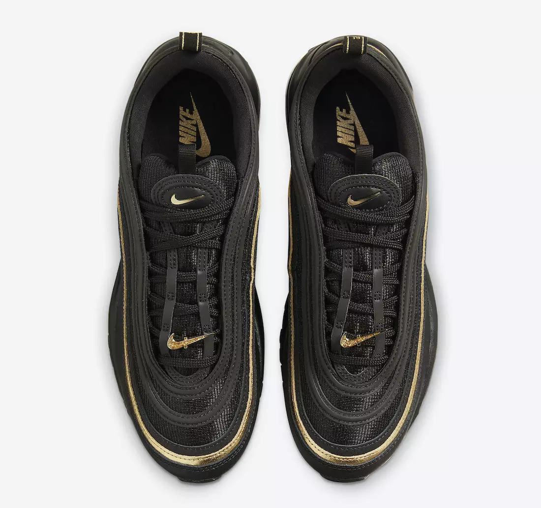 Nike Air Max 97 Black Gold DC2190-001 Väljalaskekuupäev