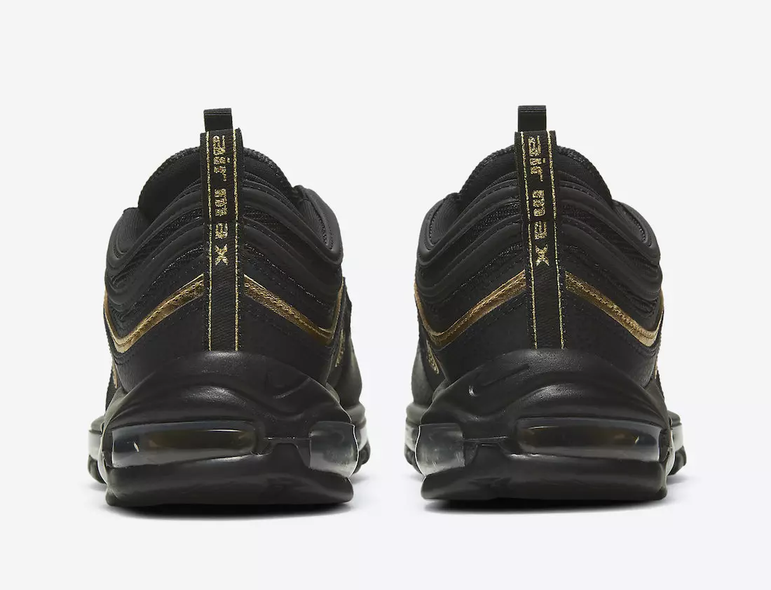 Ngày phát hành Nike Air Max 97 Black Gold DC2190-001